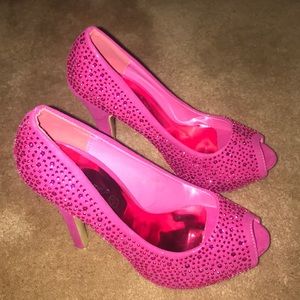 Revenge heels with gems